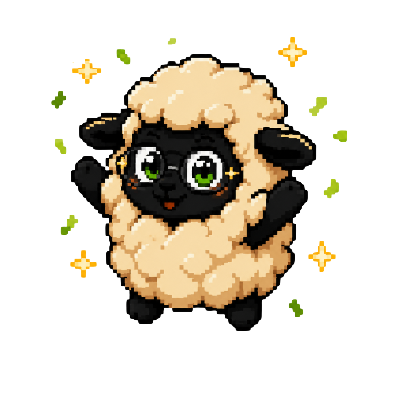 Celebrating pixel sheep